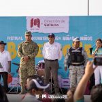 Familias vivieron una tarde de diversión en la Kermés del Bebeleche del Gobierno de Matamoros
