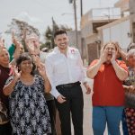 Vecinos de la colonia Electricistas Sur agradecidos con Beto Granados por obra de pavimentación asfáltica